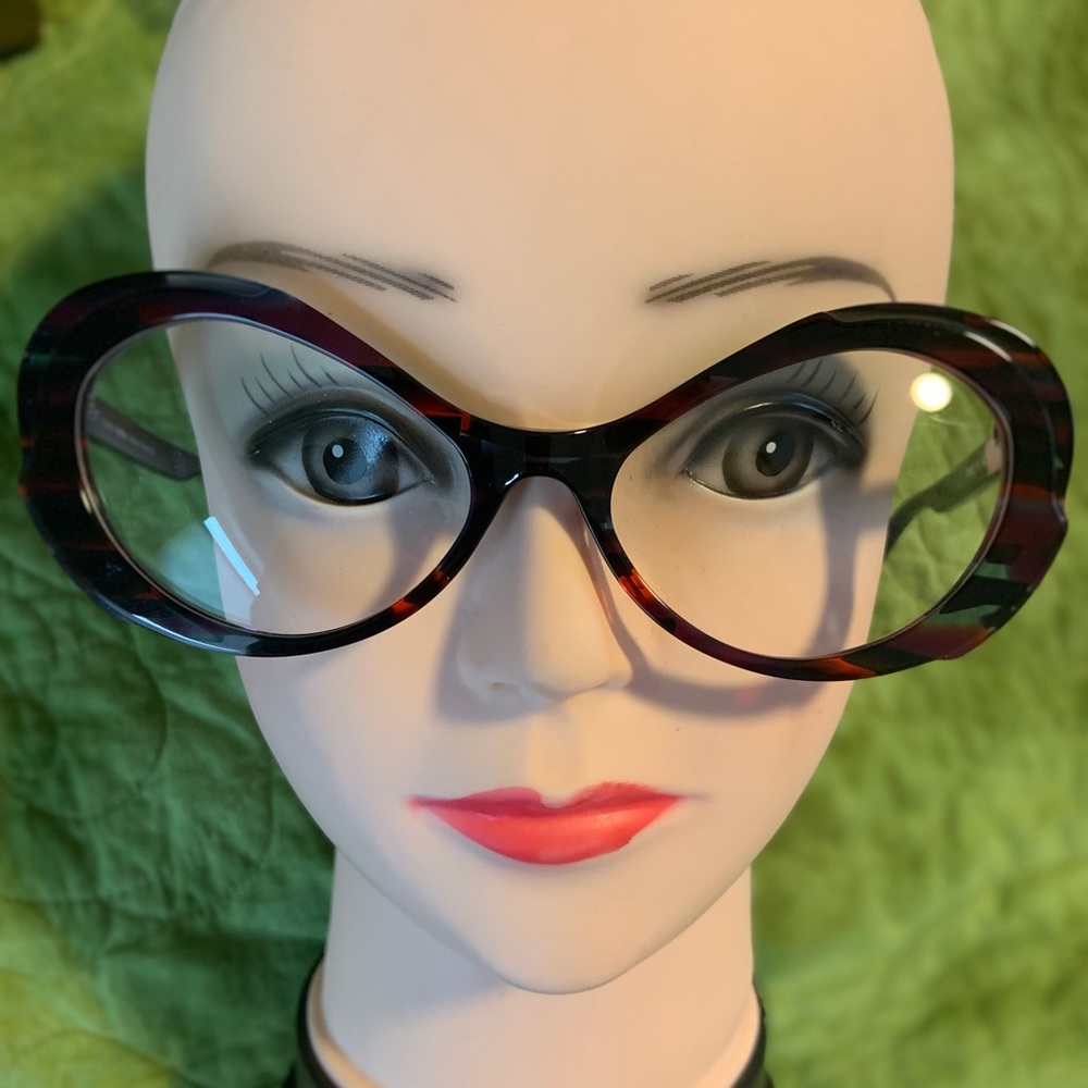 Plein Les Mirettes PLM France Eyeglass Big Frames